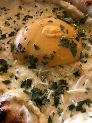 special - khachapuri  at Stay Gold Pizza Spot in St Petersburg