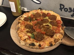 Pepperoni 🍕  at Stay Gold Pizza Spot in St Petersburg