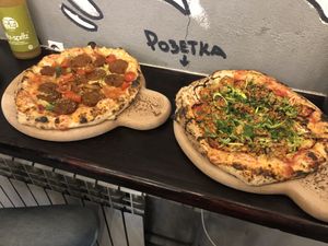 😋 at Stay Gold Pizza Spot in St Petersburg