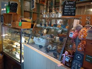  at Systrarna Skogströms Lantcafe in Oer