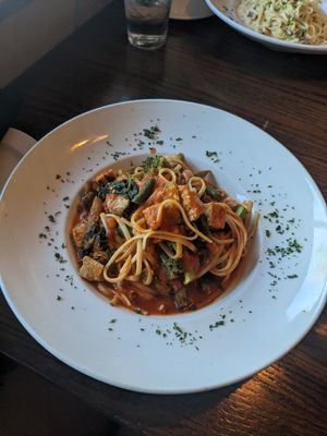 Linguine Primavera at La Locanda Ristorante Italiano in Scottsdale