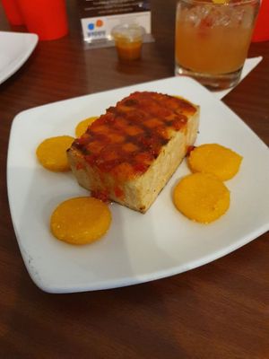 Tofu al grill  at El Trapiche in Panama City