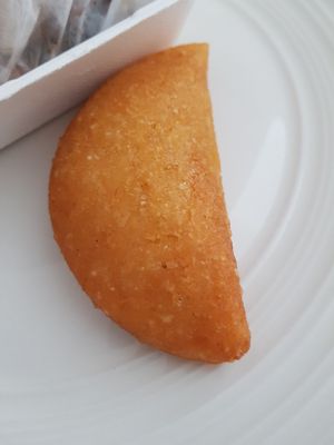 Vegan carimanola at El Trapiche in Panama City