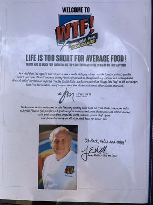 Owner at WTF Burger Bar in Cabo San Lucas