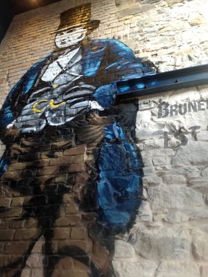 Interior decor at Brunel's in Newcastle