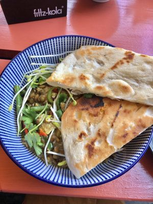 pineapple dahl curry  at Barkade in Den Bosch