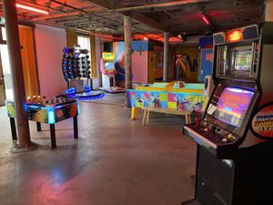Arcade area at Barkade in Den Bosch