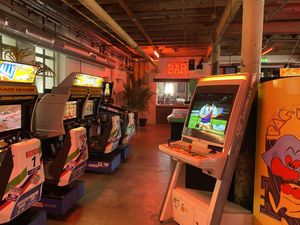 Arcade area at Barkade in Den Bosch