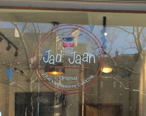 Front of restaurant. at Jad Jaan Thai Vietnamese in New York City