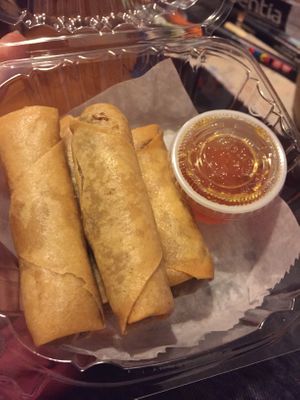 Vegetable Spring Rolls at Jad Jaan Thai Vietnamese in New York City