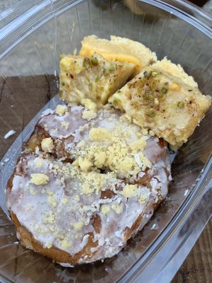 Donut and lemon cake at Tastopia  in Loughton