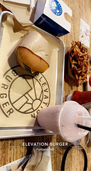   at Elevation Burger in Portland
