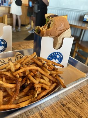   at Elevation Burger in Portland