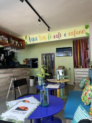 Inside at Canoa in Rio De Janeiro