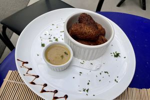Falafels  at Canoa in Rio De Janeiro