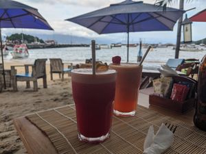 Drinks (vegan) at Canoa in Rio De Janeiro