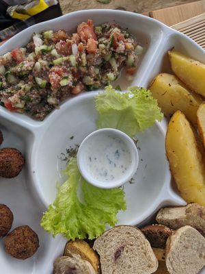 "Veggie Table" (veganized) at Canoa in Rio De Janeiro