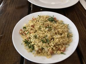 Lentil bhel, vegan at Tikka Bar in Key West