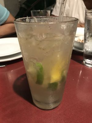 Lime Soda YUM at Tikka Bar in Key West