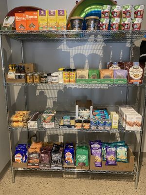 They also sell healthy vegan foods!  at Birch Cafe in Highland Heights