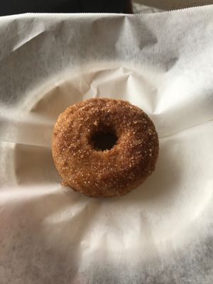 cinnamon sugar donut at Birch Cafe in Highland Heights