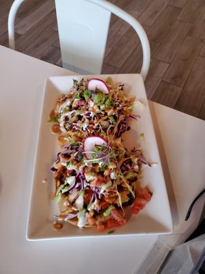 Wet Tostadas at The Village in San Diego