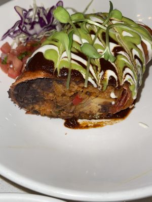 Chimichanga *DELICIOUS*   at The Village in San Diego