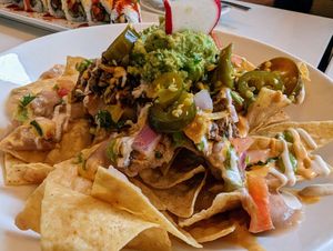 Nachos at The Village in San Diego