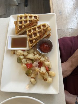 Sandwiches Waffle sandwich   at The Village in San Diego