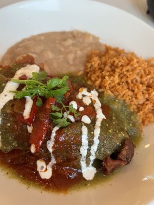 Chili relleno  at The Village in San Diego