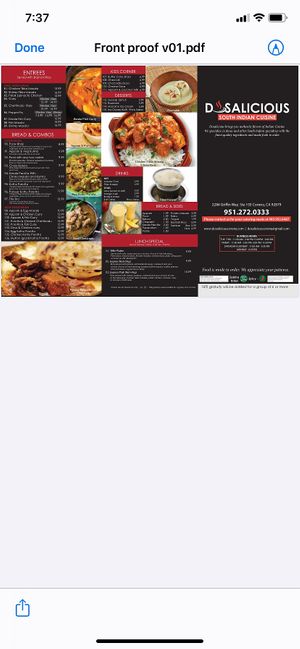 New menu at Dosalicious in Corona