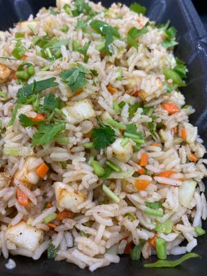 Vegetable Fried Rice at Dosalicious in Corona