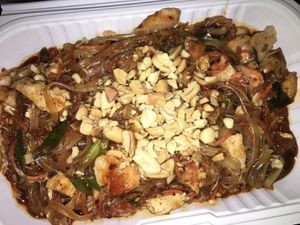 Pad Thai Noodles  at Loving Hut in Redlands