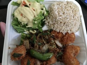 Spicy Cha Cha at Loving Hut in Redlands