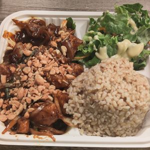 Kung Pao Wow plate ? at Loving Hut in Redlands