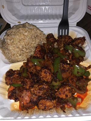   at Loving Hut in Redlands