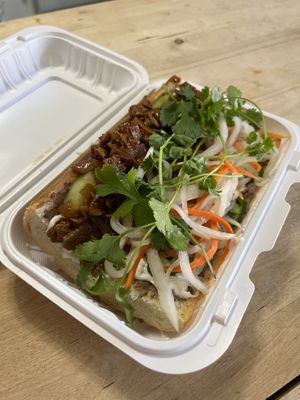 Banh Mi  at Loving Hut in Redlands