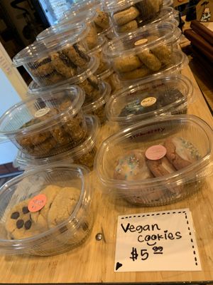 Housemade Vegan Cookies at Loving Hut in Redlands