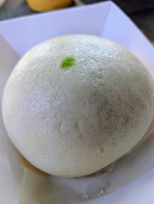 Grandpa's streamed bun at Loving Hut in Redlands