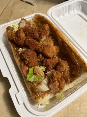 Po boy  at Loving Hut in Redlands