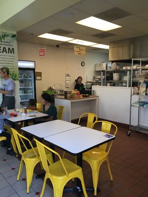 Inside  at Loving Hut in Redlands