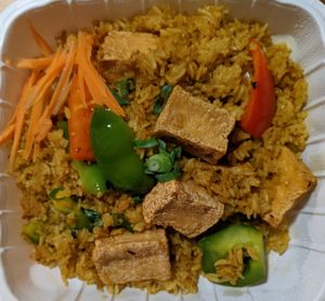 M&P Thai fried rice at M & P Thai Noodle in Lincoln City