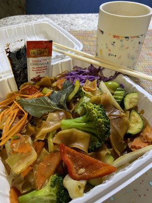   at M & P Thai Noodle in Lincoln City