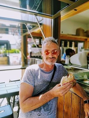 Fresh pita pockets are made daily and locally at Murwillumbah, NSW at Falafel Mazal - Kiosk in Miami