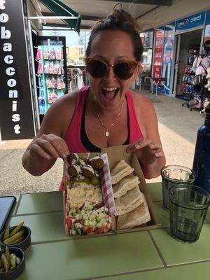 Made to order. As fresh as it gets. at Falafel Mazal - Kiosk in Miami