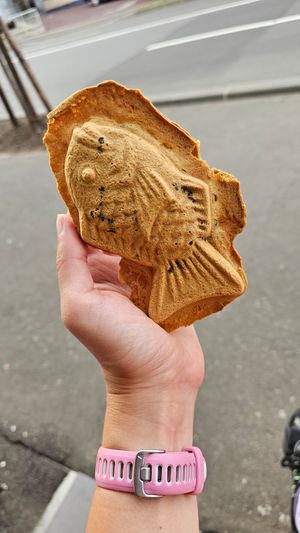 Black sesame at Tokachi Taiyaki in Sapporo