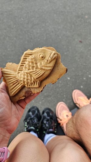 Red bean at Tokachi Taiyaki in Sapporo