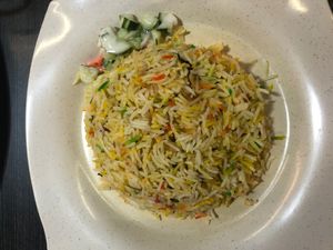 Basmati rice  at Danish Briyani House in Penang