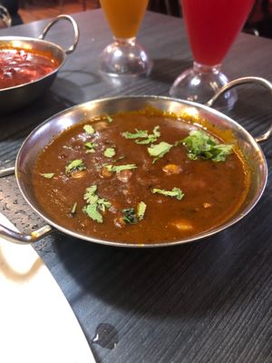 Chickpea curry  at Danish Briyani House in Penang
