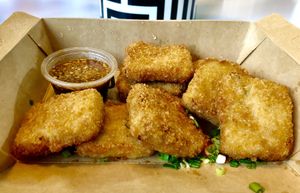 Fried tofu  at Fuchsia - Barsha Heights in Dubai